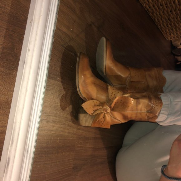 ITALIAN LEATHER WESTERN BOOTS - Picture 4 of 7